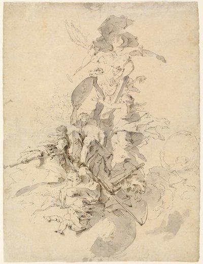 高位聖職者の栄光 作： Josef Winterhalder the Younger