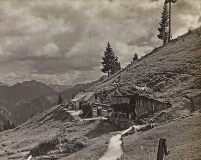 アルバム「Meine weltkriegs - Erinnerungen South-West Front (Carinthia, Italien, South Tyrol) (私の世界大戦-南西戦線の思い出（カリンシア、イタリア、トレンティーノ・アルト・アディジェ）1915/03/1915-12/11/1918 - Josef Zohles Wien ": アルジェリアの軍の兵舎 作： Josef Zohles