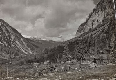 アルバム「Meine weltkriegs - Erinnerungen South-West Front (Carinthia, Italien, South Tyrol) (私の世界大戦-南西戦線の記憶（カリンシア、イタリア、トレンティーノ・アルト・アディジェ）1915/03/1931-12/11/1918 - Josef Zohles Wien ": Lの谷の兵士たち 作： Josef Zohles