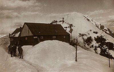 アルバム "Meine weltkriegs - Erinnerungen South-West Front (Carinthia, Italien, South Tyrol) (私の世界大戦-南西戦線の思い出（カリンシア、イタリア、トレンティーノ・アルト・アディジェ）1915年3月31日-1918年11月19日 - Josef Zohles Wien ": 軍のバラック（モノクロ写真 作： Josef Zohles