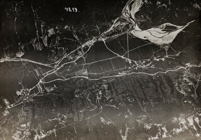 アルバム "Meine weltkriegs - Erinnerungen South-West Front (Carinthia, Italien, South Tyrol) (私の世界大戦-南西戦線の記憶（カリンシア、イタリア、トレンティーノ・アルト・アディジェ）1915年3月31日-1918年11月19日 - Josef Zohles Wien ": イタリアのトスカーナ地方の航空写真。 作： Josef Zohles