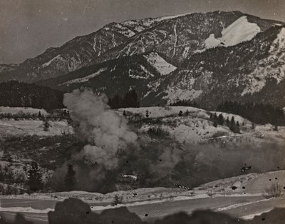 アルバム "Meine weltkriegs - Erinnerungen South-West Front (Carinthia, Italien, South Tyrol) (私の世界の戦争-南西戦線の思い出（カリンシア、イタリア、トレンティーノ・アルト・アディジェ）1915/03/1931-12/11/1918 - Josef Zohles Wien ": 戦地（モノクロ写真）。 作： Josef Zohles