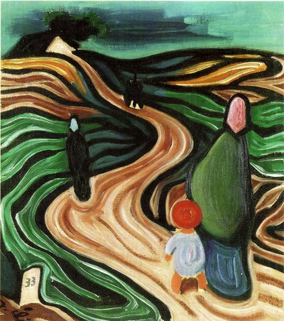 雲、1933 作： Josef Čapek