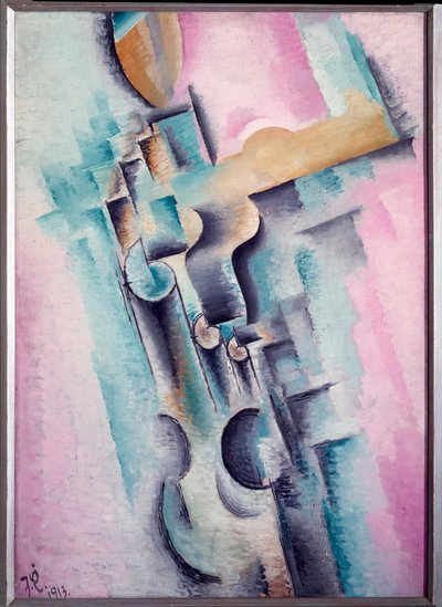 女性の姿（絵画 作： Josef Čapek