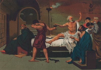 ソクラテスの死 作： Josep or Jose Planella Coromina