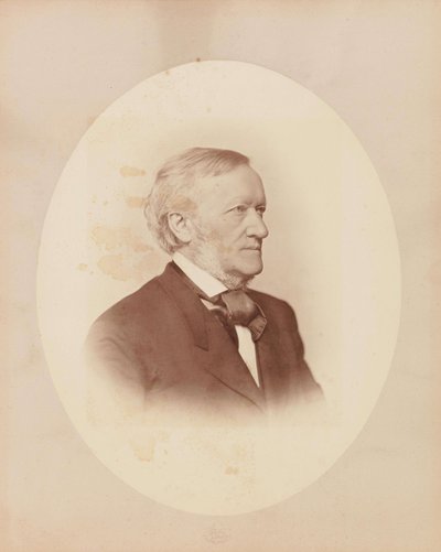 作曲家リチャードワーグナー1813-1883の肖像、c。 1870。 作： Joseph Albert