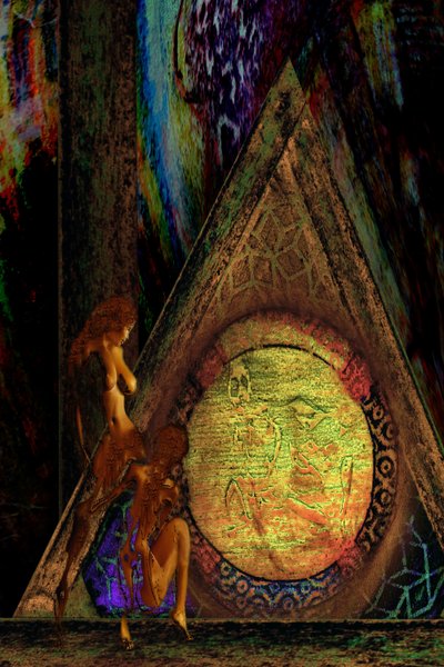 去る 作： Joseph Angilella Auquier