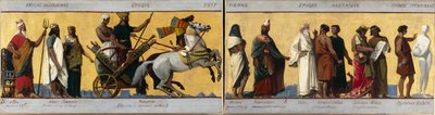 ヘブライ時代、フェニキア時代：ドンバスル通りの男子校の製図室のスケッチ 作： Joseph Aubert