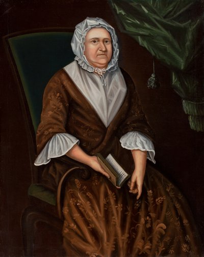 フェイス・サベージ、コーネリアス・ワルド夫人、c。 1750年（キャンバスに油彩） 作： Joseph Badger