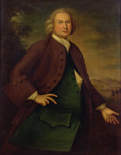 ダニエル・レア氏の肖像 1757年頃 油彩・カンヴァス 作： Joseph Badger