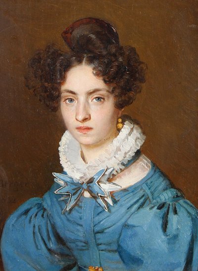 ベルジェ夫人の肖像 作： Joseph Berger