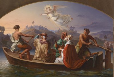 ベツレヘムに向かう途中の3人の賢者 作： Joseph Binder