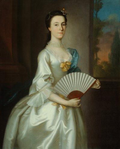 アビゲイル・チェスブロウ夫人 アレクサンダー・グラント 1754年 作： Joseph Blackburn
