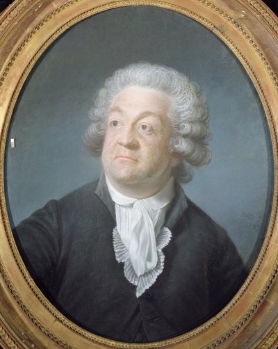 オノレガブリエルリケッティ（1749-91）ミラボー伯爵、1789年（紙にパステル） 作： Joseph Boze