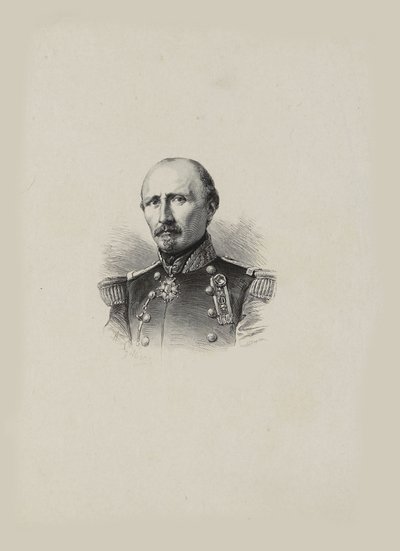 一般アドルフ 1 世 1804 ～ 1887 年、年頃。 作： Joseph Burn Smeeton and Auguste Tilly.