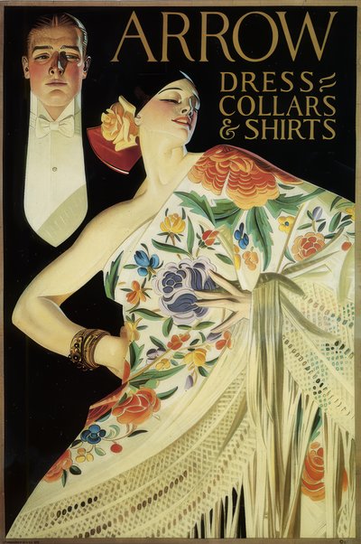 アロー ドレス カラー & シャツ 作： Joseph C. Leyendecker