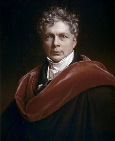 フリードリヒ・ヴィルヘルム・シェリング《肖像》1835年（油彩・カンヴァス） 作： Joseph Carl Stieler