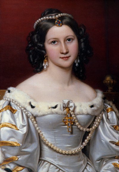 シャルロットの肖像画 ジョセフ・カール・スティーラー（1781-1858）作 作： Joseph Carl Stieler