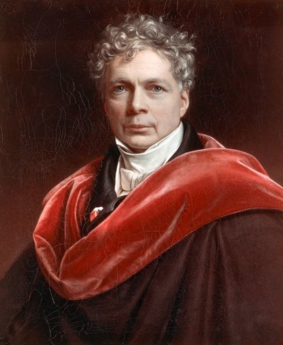 フリードリヒ・ヴィルヘルム・ヨーゼフ・フォン・シェリング（レオンベルク）の肖像 作： Joseph Carl Stieler
