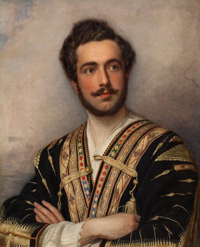 プリンスグリゴリーグリゴリエビッチガガーリン1810-1893、1837-1839の肖像。 作： Joseph Carl Stieler