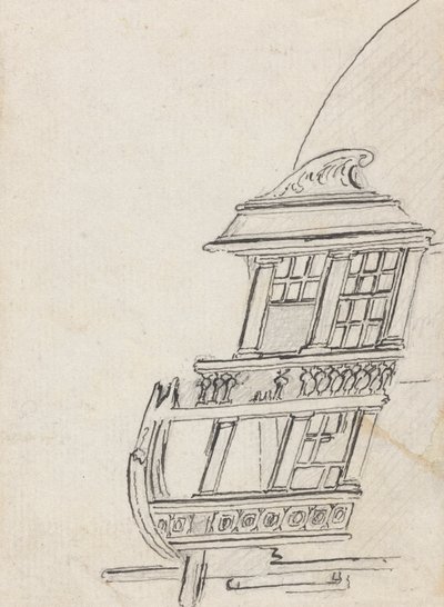 飾り船尾 作： Joseph Cartwright