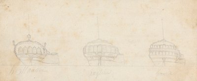Decorative Sterns of Three Ships   1437831   ja       japanese Successfully Translated  Original: First Empire (1804-1814 and 1815): costume of a Napoleonic army soldier, French gunner. Drawing by Alessandro Lonati Translat: First Empire (1804-1814 and 181 作： Joseph Cartwright