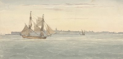 Single Brig (?) Another Sailing Vessel Against Outline of City on Background   1441743   ja       japanese Successfully Translated  Original: Portrait of the French writer Jules Verne (1828-1905) (Portrait of french writer Jules Verne) Illustration by Ales 作： Joseph Cartwright