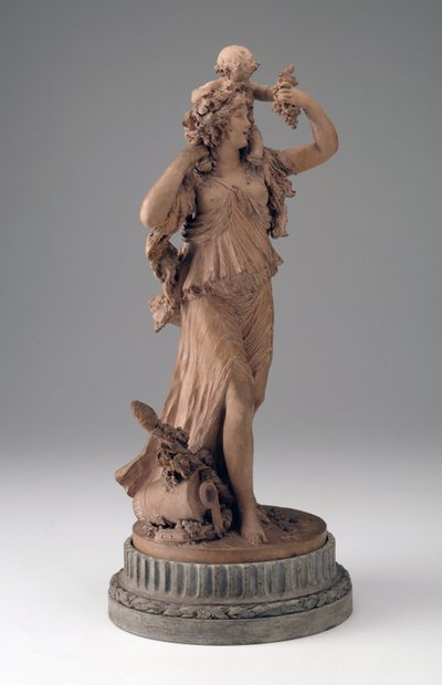 子供を肩に乗せたバッカンテ、1780〜1796年頃 作： Joseph Charles Marin