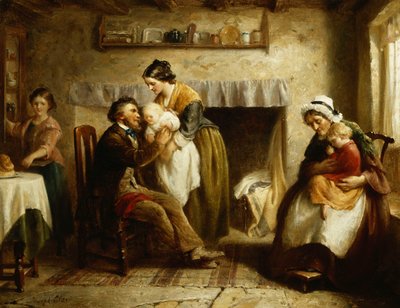 祖父母からの訪問 作： Joseph Clark
