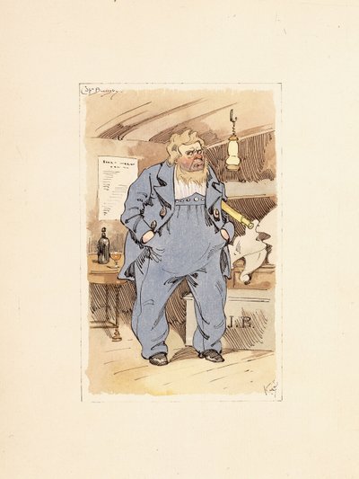ジャック・バンズビー大尉、ドンビーと息子（1848） 作： Joseph Clayton  Clarke