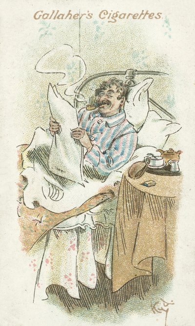 雑草の投票者 第26号（カラーリトグラフ） 作： Joseph Clayton (1856 1937) Clarke