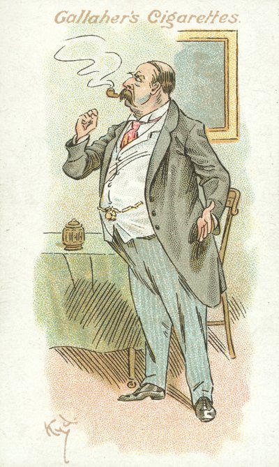 雑草の投票者 No 46（カラーリトグラフ） 作： Joseph Clayton (1856 1937) Clarke