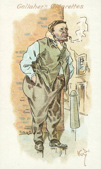 雑草の投票者たち 第7号（カラーリトグラフ） 作： Joseph Clayton (1856 1937) Clarke