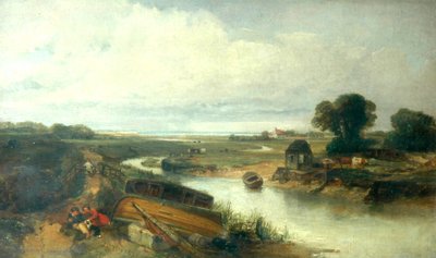 潮汐河、1849年 作： Joseph Clayton Bentley
