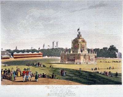 グリーンパーク、ウェストミンスター、ロンドン、1814 作： Joseph Constantine Stadler
