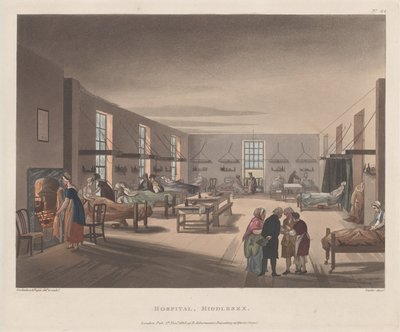 Hospital, Middlesex, April 1, 1809., April 1, 1809. 作： Joseph Constantine Stadler
