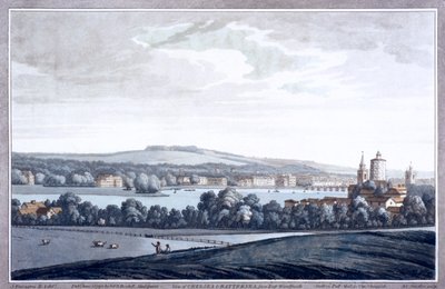 1795年、ロンドン、バタシーのテムズ川 作： Joseph Constantine Stadler