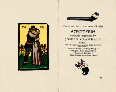 チャップブックスタイルの最初の復活、1885年、1946年 作： Joseph Crawhall
