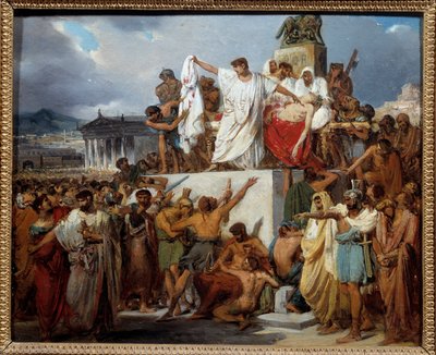 ジュール・セザールの死 ジュール・セザール（Giulio CesareまたはJulius Caesar 作： Joseph Desire Court