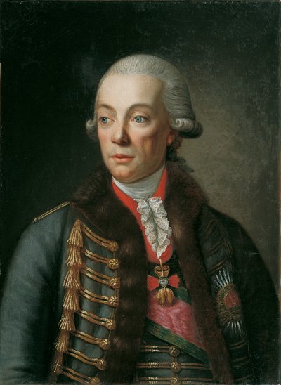 Karl Hieronymus Fürst Pálffy von Erdöd 作： Joseph Dorffmeister