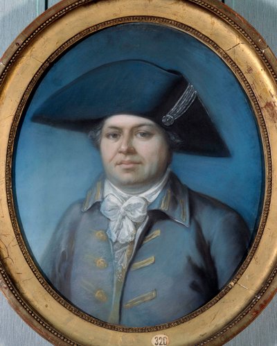 ジョルジュ・カドゥーダル（1771-1804）の肖像 彼は最も有名なシュアンの一人です。ジョセフ・デュクルー（1735-1802）による絵画。18世紀のもの。オルレアン、美術博物館 作： Joseph Ducreux