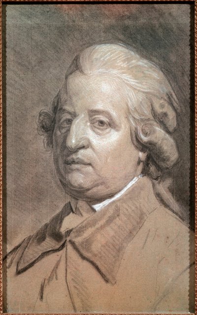 神殿監獄のルイ16世の肖像 作： Joseph Ducreux