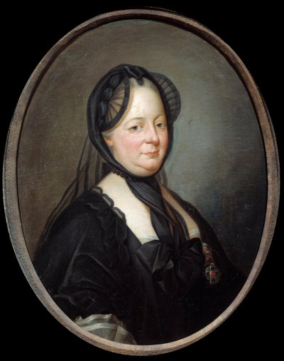 ハンガリーとボヘミアの皇后マリー・テレーズ・オブ・オーストリア（1717-1780）の肖像 ジョセフ・デュクルー（1735-1802）の絵画 18世紀 日。0,8x0,65 m - ハンガリーとボヘミアの皇后マリー・テレーズ・オブ・オーストリア（1717-1780）の肖像。絵画 作： Joseph Ducreux