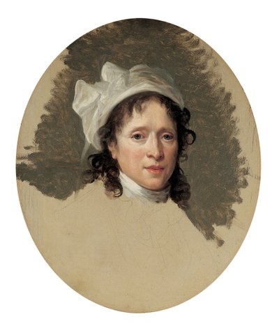 女性の肖像 作： Joseph Ducreux