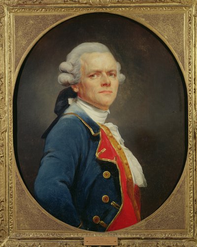 海軍士官としての自画像 作： Joseph Ducreux