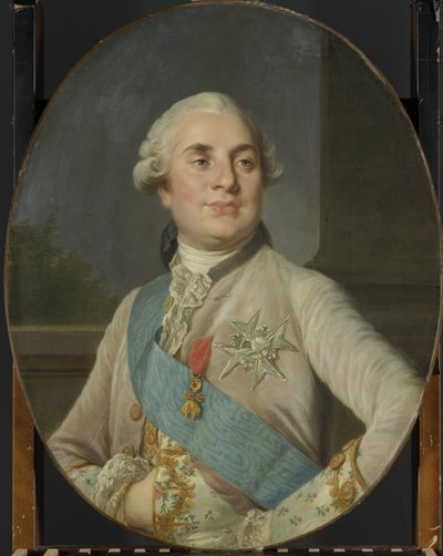 フランス国王ルイ16世の肖像 ルイ16世（1754年～1793年）、フランス国王 作： Joseph Duplessis (workshop of)