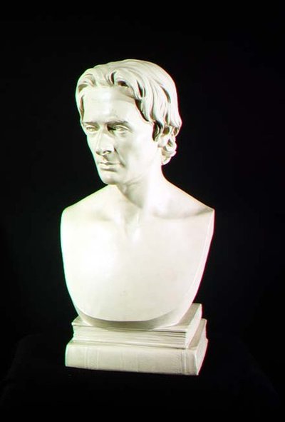 ウィリアム・ハズリット（1778-1830）（石膏模型 作： Joseph Durham