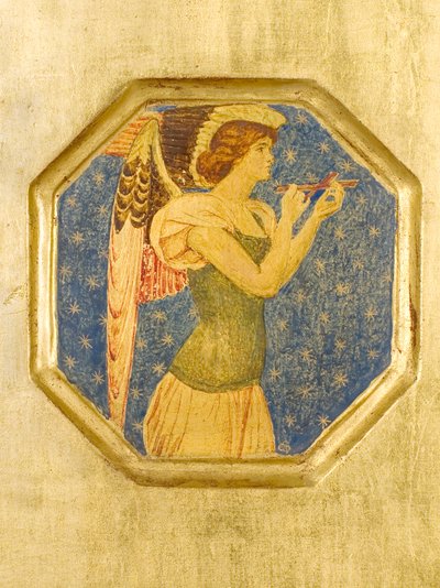 十字架を持つ天使（「Crystofore」の詳細 作： Joseph Edward Southall