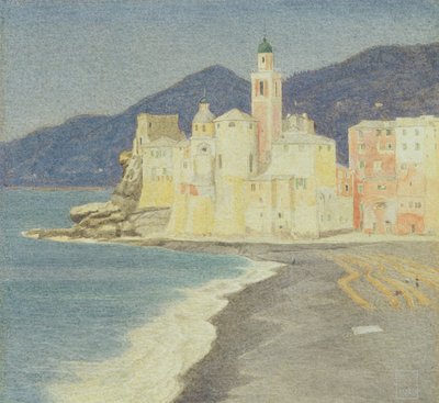 カモーリ、1926年（紙にトイレ） 作： Joseph Edward Southall