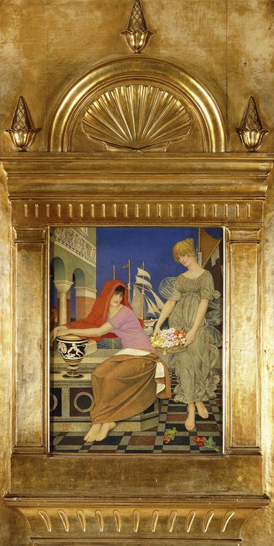 フローラ 作： Joseph Edward Southall